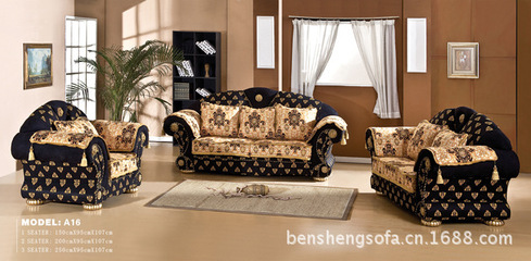 歐式瓦薩次布藝沙發 A16 奢華與舒適的完美融合